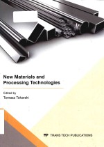 New materials and processing technologies selected