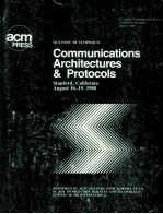 SIGCOMM'88 SYMPSIUM Communications Architectures & Protocols Stanford