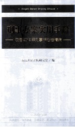 刑事办案实用手册  依据2012年刑事诉讼法精编