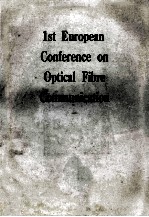 First European Conference on OPTICAL FIBRE COMMUNICATION 16-18 September 1975