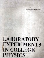 LABORATORY EXPERIMENTS IN COLLEGE PHYSICS  FIFTH EDITION