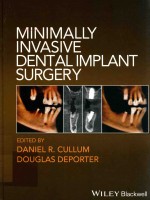 MINIMALIY INVASIVE DENTAL IMPLANT SURGERY