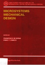 MICROSYSTEMS MECHANICAL DESIGN