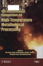 4th International Symposium on High-Temperature Metallurgical Processing proceedings of a symposium 