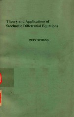 THEORY AND APPLICATIONS OF STOCHASTIC DIFFERENTIAL EQUATIONS