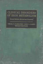 CLINICAL DISORDERS OF IRON METABOLISM