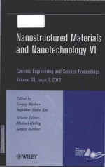 Nanostructured materials and nanotechnology VI a collection of papers presented at the 36th Internat