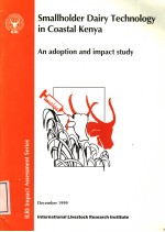 SMALLHOLDER DAIRY TECHNOLOGY IN COASTAL KENYA AN ADOPTION AND IMPACT STUDY