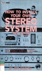 HOW TO INSTALL YOUR OWN STEREO SYSTEM 2ND EDITION