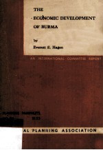 The Economic Development of Burma