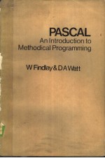 PASCAL AN INTRODUCTION TO METHODICAL PROGRAMMING