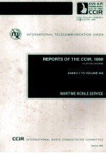 INTERNATIONAL TELECOMMUNICATION UNION REPORTS OF THE CCIR