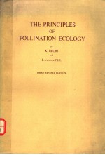 THE PRINCIPLES OF POLLINATION ECOLOGY