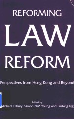 Reforming Law Reform Perspectives from Hong Kong and Beyond