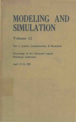 MODELING AND SIMULATION VOLUME 13