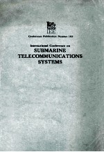 International Conference on Submarine Telecommunications Systems 26-29 February 1980