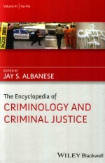 The Encyclopedia of Criminology and Criminal Justice  Volume 3 Ha-Mu