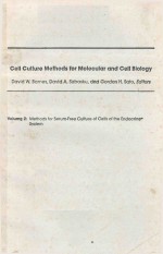 CELL CULTURE METHODS FOR MOLECULAR AND CELL BIOLOGY VOLUME 2