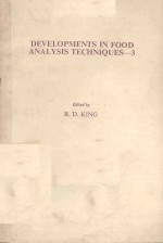 DEVELOPMENTS IN FOOD ANALYSIS TECHNIQUES 3