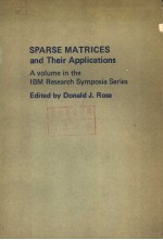 SPARSE MATRICES AND THEIR APPLICATIONS