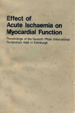 EFFECT OF ACUTE ISCHAEMIA ON MYOCARDIAL FUNCTION