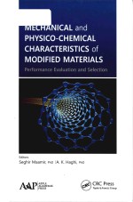 Mechanical and physico-chemical characteristics of modified materials performance evaluation and sel