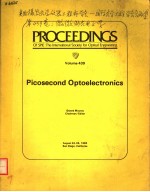 PROCEEDINGS OF SPIE-THE INTERNATIONAL SOCIETY FOR OPTICAL ENGINEERING  VOLUME 439 PICOSECOND OPTOELE