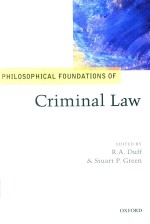 Philosophical Foundations of Criminal Law