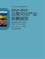 2012-2013云南文化产业发展报告