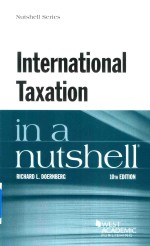 Imternational Taxation in A Nutshell Tenth Edition