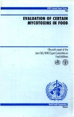 EVALUATION OF CERTAIN MYCOTOXINS IN FOOD