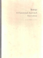 BIOLOGY A FUNCTIONAL APPROACH THIRD EDITION