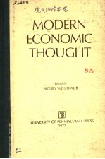 MODERN ECONOMIC THOUGHT