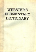 WEBSTERS ELEMENTARY DICTIONARY