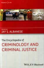 The Encyclopedia of Criminology and Criminal Justice  Volume 2 Cr-Gu