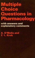 MULTIPLE CHOICE QUESTIONS IN PHARMACOLOGY