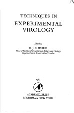 TECHNIQUES IN EXPERIMENTAL VIROLOGY