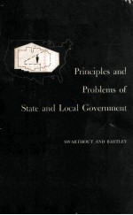 Principles and Problems of State and Local Government