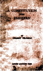 A Constitution For Pakistan