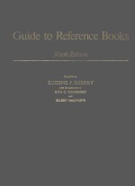 GUIDE TO REFERENCE BOOKS NINTH EDITION