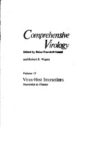 COMPREHENSIVE VIROLOGY  VOLUME 15  VIRUS-HOST INTERACTIONS IMMUNITY TO VIRUSES