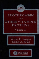 PROTHROMBIN AND OTHER VITAMIN K PROTEINS VOLUME II