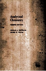 ANALYTICAL CHEMISTRY SECOND EDITION