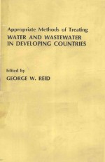 appropriate methods of treating water and wastewater in developing countries