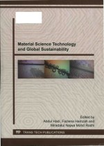 Material science technology and global sustainability selected