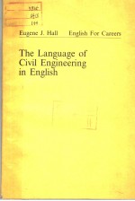 THE LANGUAGE OF CIVIL ENGINEERING IN ENGLISH