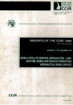 INTERNATIONAL TELECOMMUNICATION UNION REPORTS OF THE CCIR