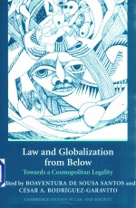 Law and Globalization From Below Towards a Cosmopolitan Legality