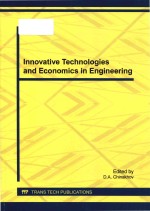 innovative technologies and economics in engineering selected