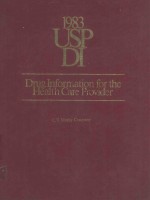 DRUG INFORMATION FOR THE HEALTH CARE PRPVIDER